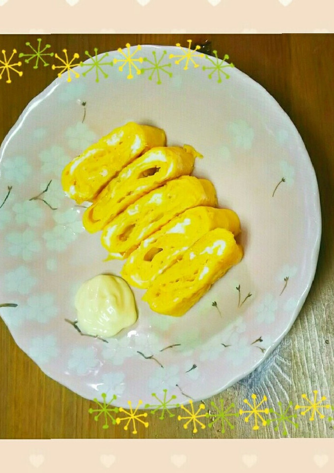 ご飯と合う！白だしで作る甘くない卵焼き-レシピのメイン写真