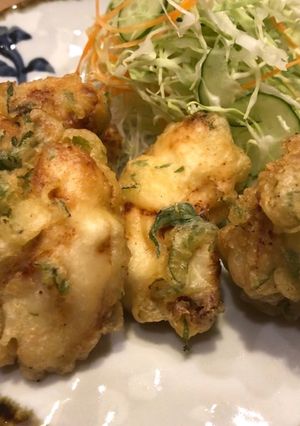 大葉衣の味付きとり天♪-レシピのメイン写真