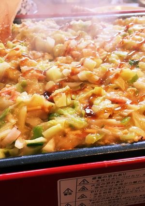 わが家の基本的なもんじゃ焼き！-レシピのメイン写真