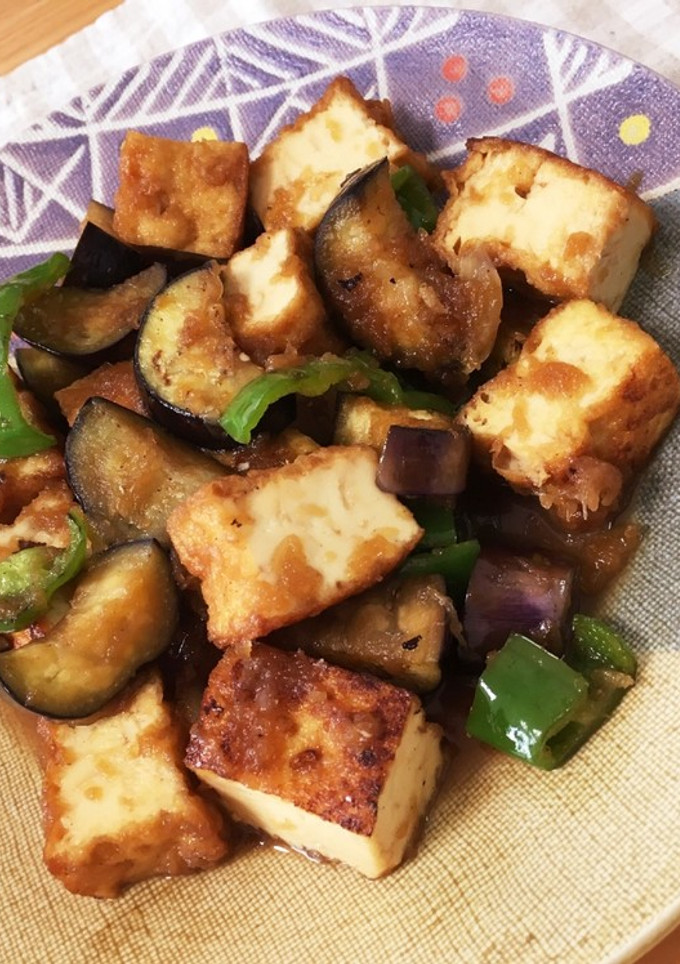 厚揚げと野菜の甘酢みぞれ炒め-レシピのメイン写真