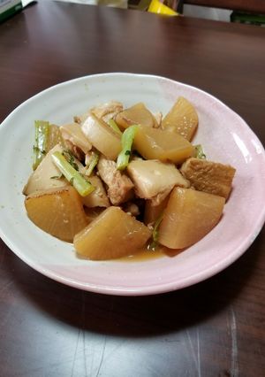 大根と絹厚揚げの簡単シンプル煮-レシピのメイン写真