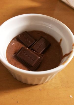 マシュマロでチョコムース♡-レシピのメイン写真
