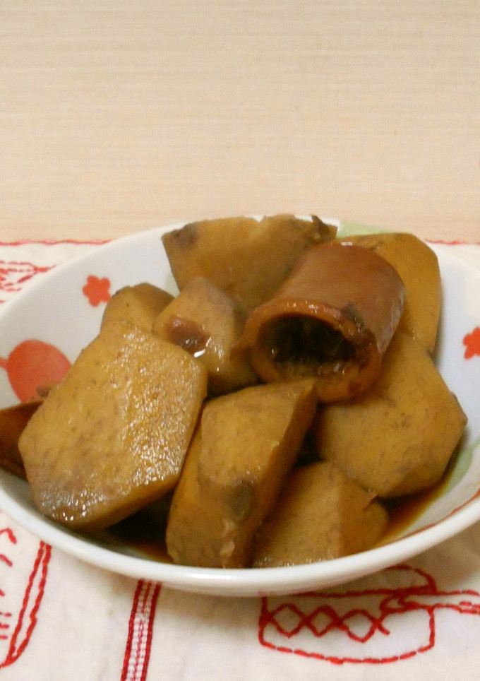 イカの缶詰と里芋の煮漬け-レシピのメイン写真