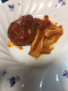 煮込みハンバーグ-レシピのメイン写真