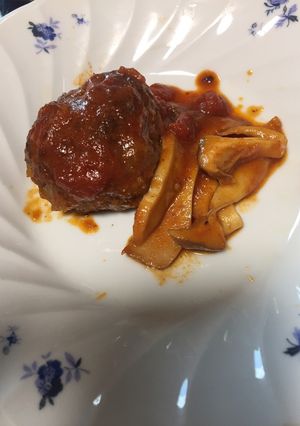煮込みハンバーグ-レシピのメイン写真