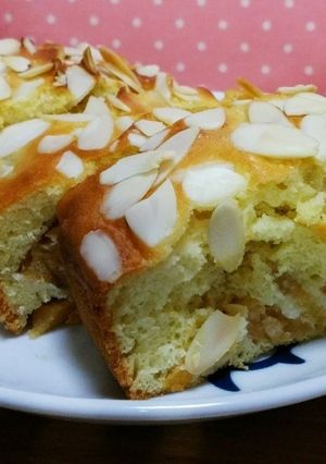 簡単！柿のガトーインジビジブル風ケーキ♡-レシピのメイン写真