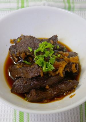 ミンククジラの大和煮-レシピのメイン写真