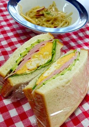 簡単！ふわふわ☆塩タマゴサンド-レシピのメイン写真