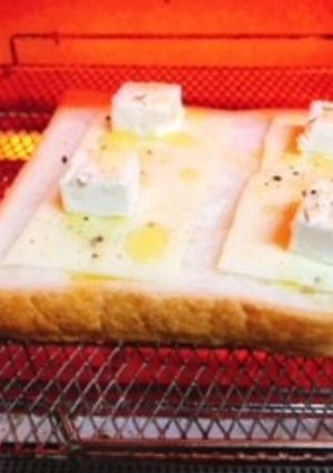 ダブルチーズトースト-レシピのメイン写真