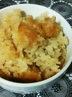 絶品☆おでんつゆの炊き込みご飯。-レシピのメイン写真