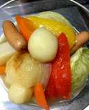 これ、いいねー。茅乃舎野菜だしポトフ。