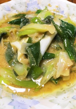 葱の味噌炒め-レシピのメイン写真