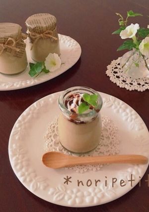 お鍋de簡単♡なめらか♡カフェオレプリン-レシピのメイン写真