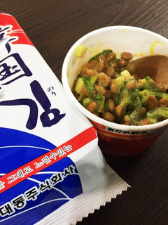簡単おつまみ♪納豆のり巻き-レシピのメイン写真