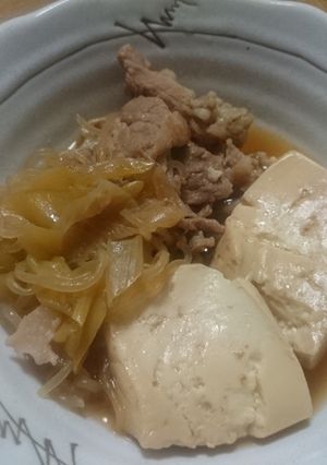 肉豆腐-レシピのメイン写真