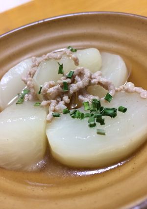 簡単！やわらかトロトロのカブの煮物☆-レシピのメイン写真