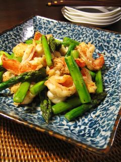 えびとアスパラの塩炒め☆-レシピのメイン写真