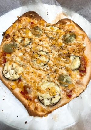 ホームベーカリーで☆おうちでたっぷりピザ-レシピのメイン写真