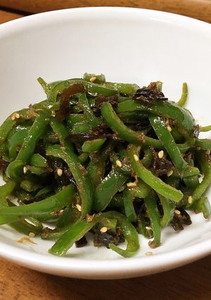ピーマンのおかか昆布和え-レシピのメイン写真