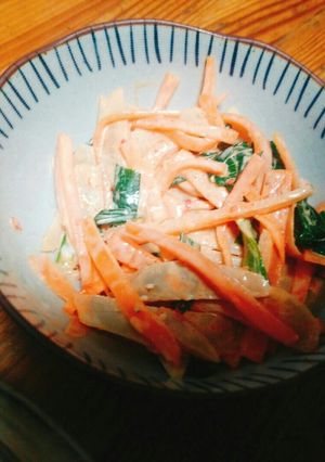 韓国風ごぼうとにんじんのサラダ-レシピのメイン写真