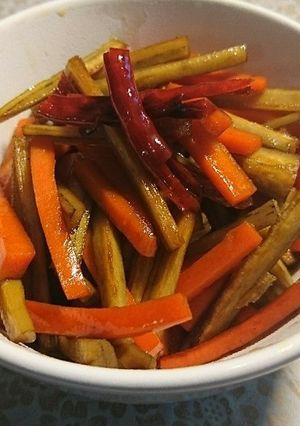 【男飯】きんぴらごぼう【昆布醤油】-レシピのメイン写真