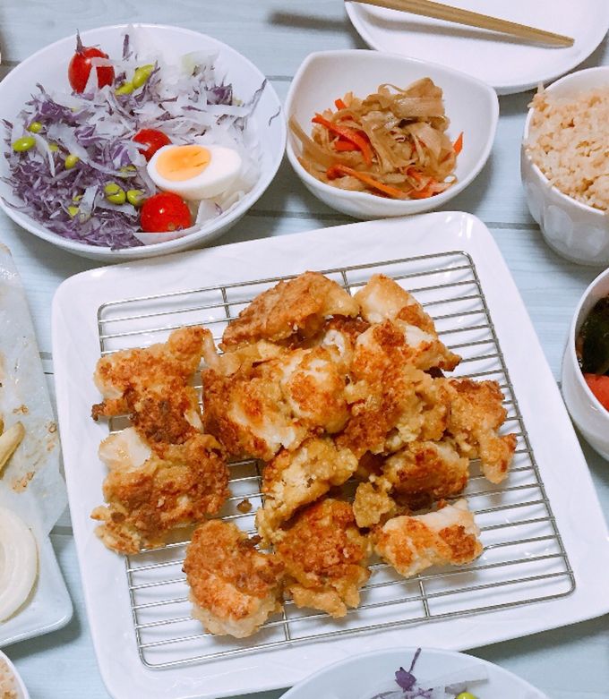 厚揚げでお肉だけより絶対おいしいからあげ-レシピのメイン写真