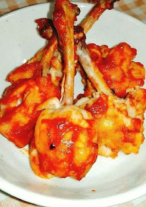 手羽先のピリ辛ケチャップ焼き-レシピのメイン写真