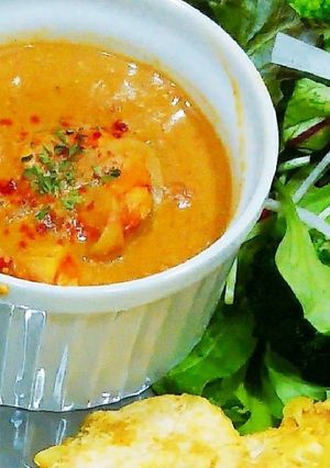 のこりカレーで！インドカレー-レシピのメイン写真