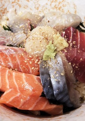 たまご混ぜ海鮮丼-レシピのメイン写真