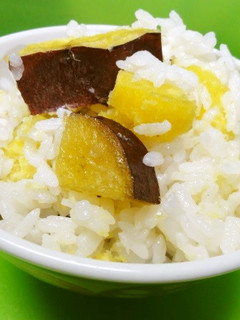 *モッチリ!さつま芋ご飯*-レシピのメイン写真