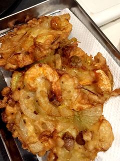 簡単 えびと玉ねぎのかき揚げ♡-レシピのメイン写真