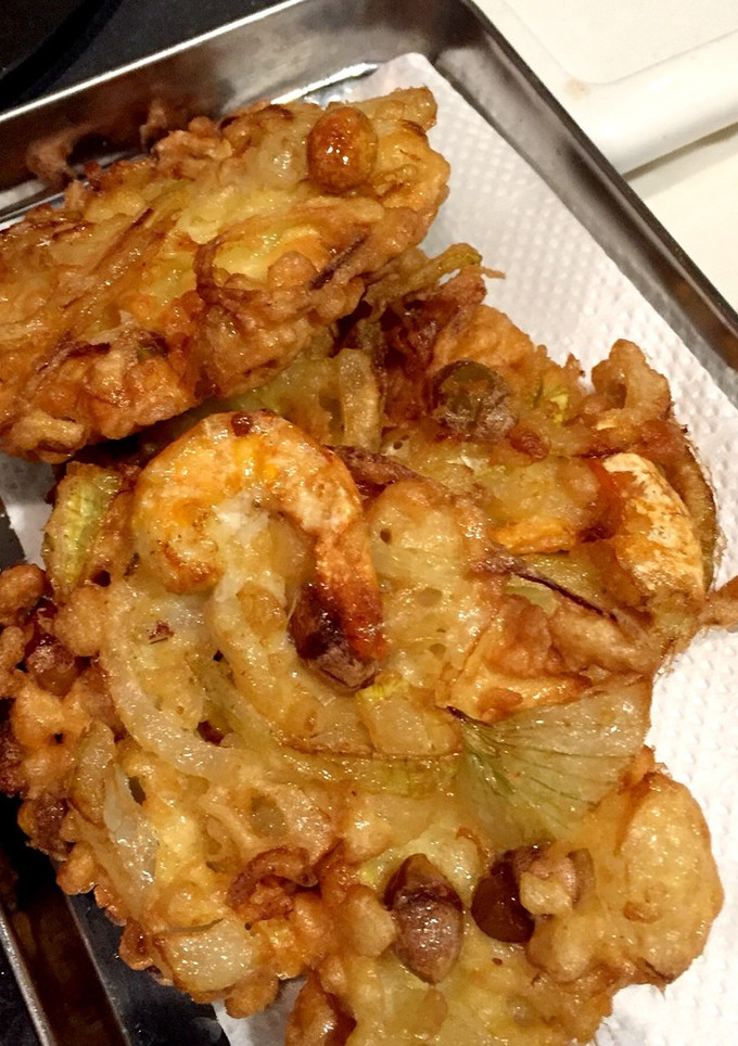 簡単 えびと玉ねぎのかき揚げ♡-レシピのメイン写真