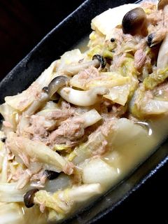 白菜とツナのうま煮 簡単-レシピのメイン写真