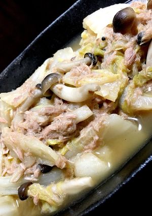 白菜とツナのうま煮 簡単-レシピのメイン写真