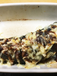 茄子の豚バラ挟み 甘味噌チーズ焼き-レシピのメイン写真