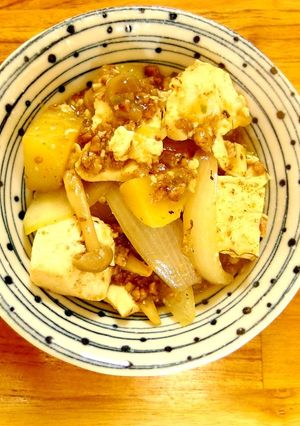 豆腐とじゃがいものあんかけ炒め-レシピのメイン写真