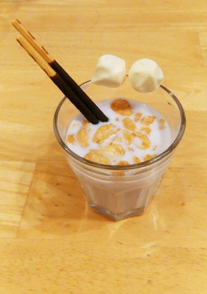 子供たちにおすすめ！簡単苺オレ☆-レシピのメイン写真