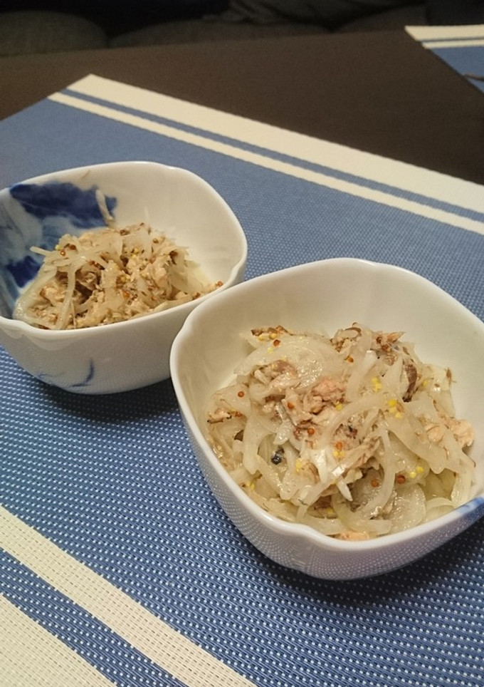 サバ缶とタマネギの和え物-レシピのメイン写真