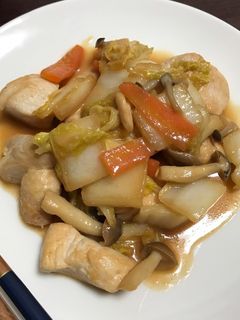 鶏胸肉と野菜の味噌炒め-レシピのメイン写真