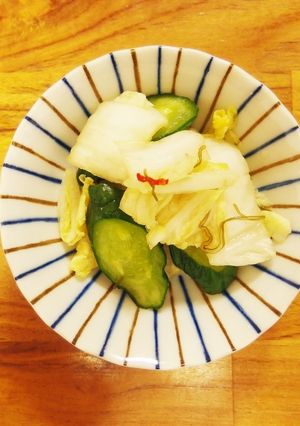白菜と胡瓜の浅漬け-レシピのメイン写真