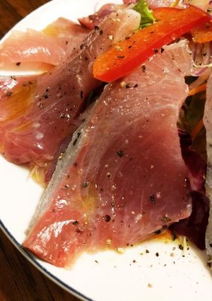 簡単旨い!鰤のカルパッチョ-レシピのメイン写真