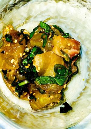 ご飯にも合う◎鯛の漬け風おつまみ-レシピのメイン写真