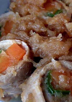 豚肉の野菜巻き おろしソース-レシピのメイン写真