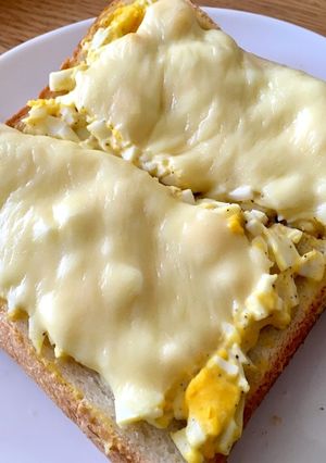 我が家の定番 卵チーズ食パン-レシピのメイン写真