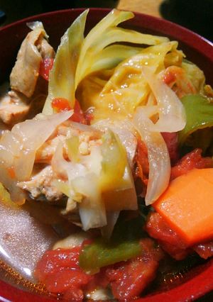 トマトと紅茶のとても美味しい野菜スープ煮-レシピのメイン写真