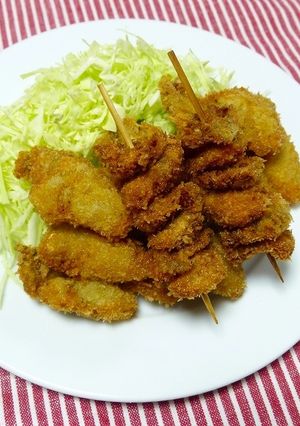 簡単！カキフライ☆串カツ(下処理～)-レシピのメイン写真