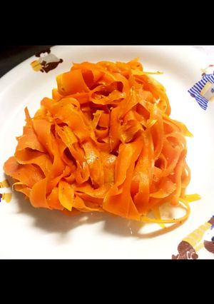 簡単 人参だけ！の炒め物-レシピのメイン写真