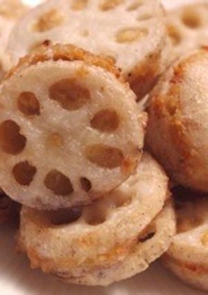 山芋と鶏のレンコンのはさみ焼-レシピのメイン写真