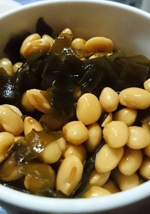 大豆と昆布の煮物☆お弁当にも-レシピのメイン写真