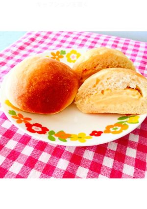 美味しい♬ 豆乳カスタードのクリームパン-レシピのメイン写真